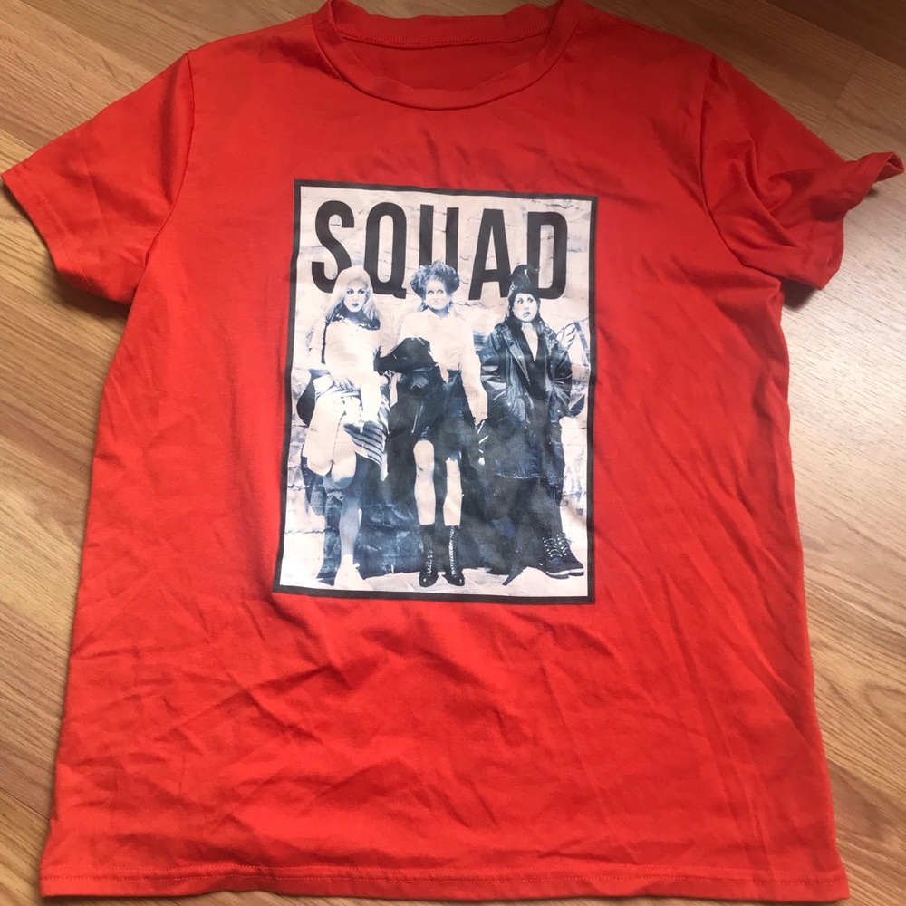 Classic Hocus Pocus Squad Movie Orange T-Shirt